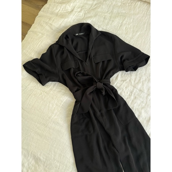 Zara Black Jumpsuit - Picture 4 of 6